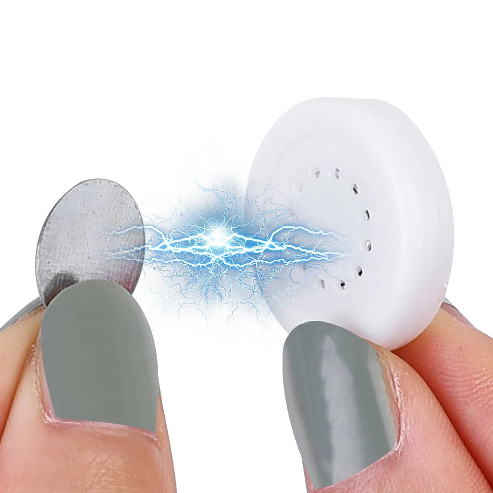 20/2Pcs Magnetic Hook Multi-Purpose Wall Mount Anti-Lost Magnet Holder Hook Fridge Sticker Remote Control Storage Organizer Hook
